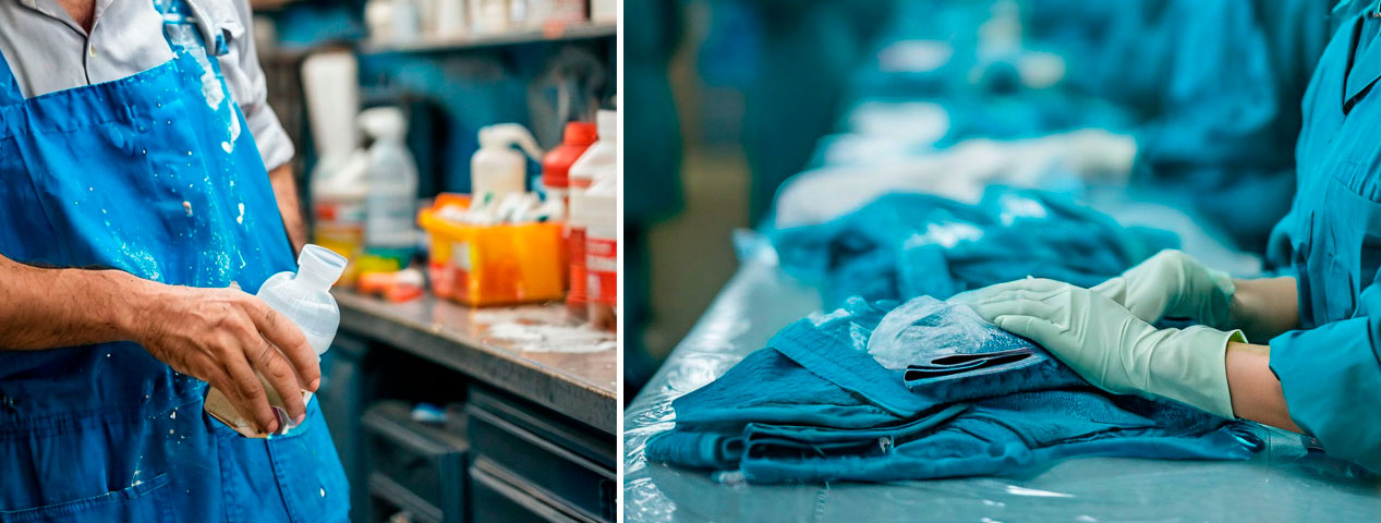 Чистка спецодежды