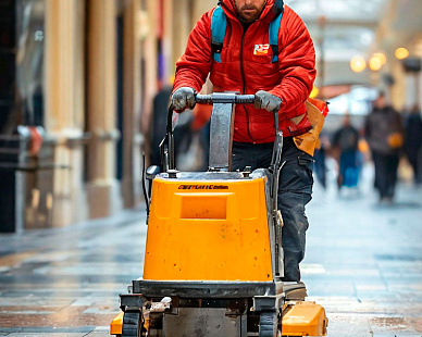 Уборка в коммерческих помещениях